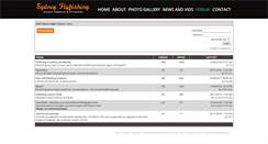 Desktop Screenshot of forums.sydneyflyfishing.com.au